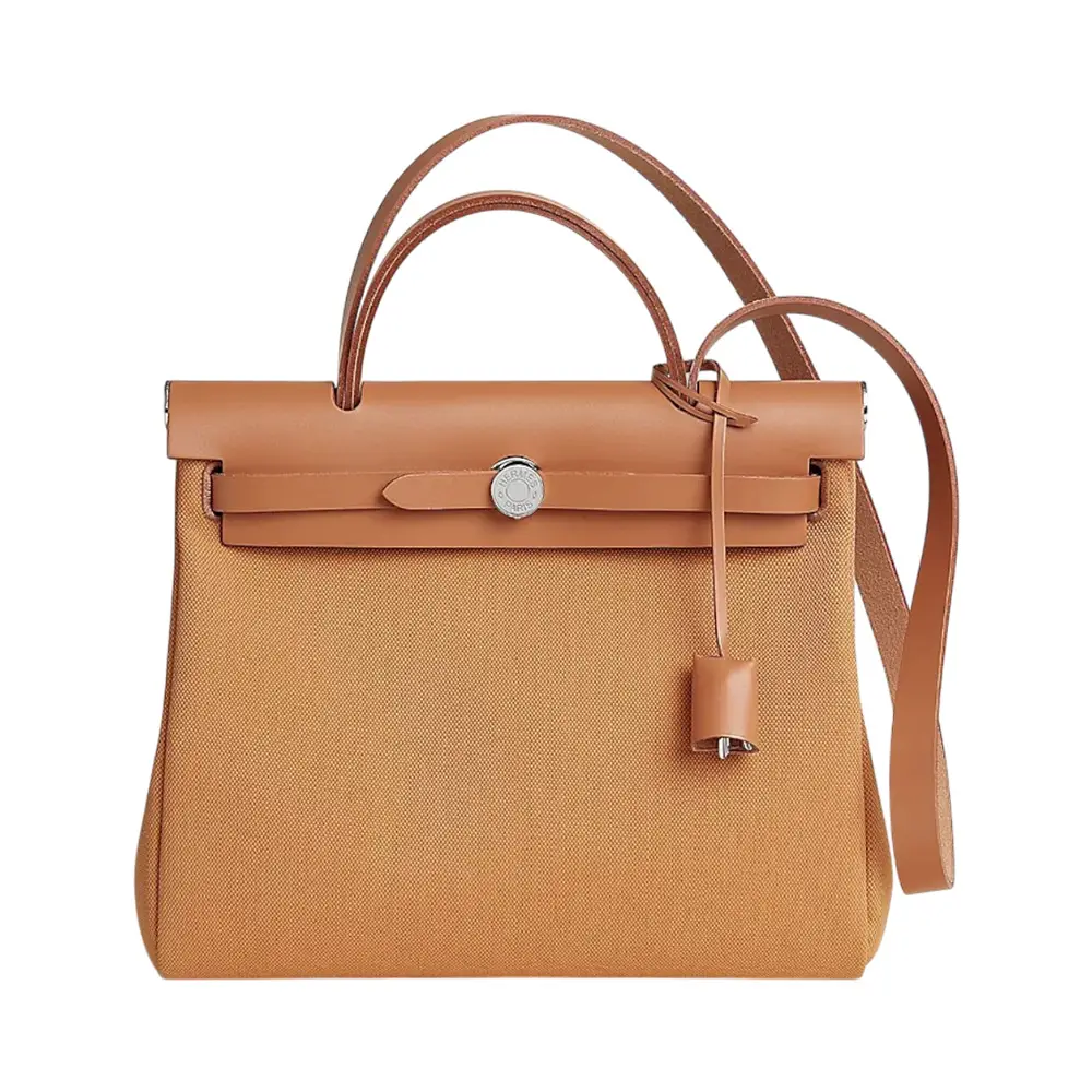 Leather Herbag Size 31 Herbag Zip 31 Retourne Naturel Sable Phw K