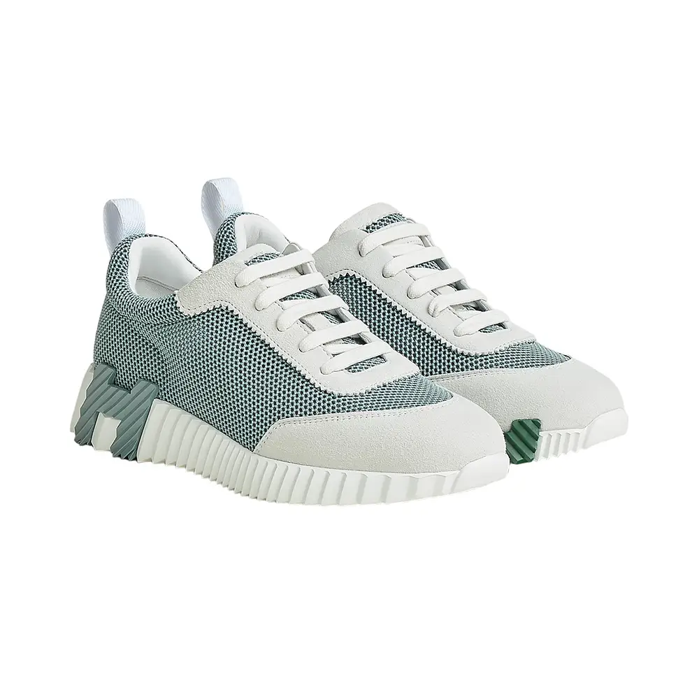 adidas gazelle silver green womens Hermes Men's Sneakers Navy size 43 main image 0