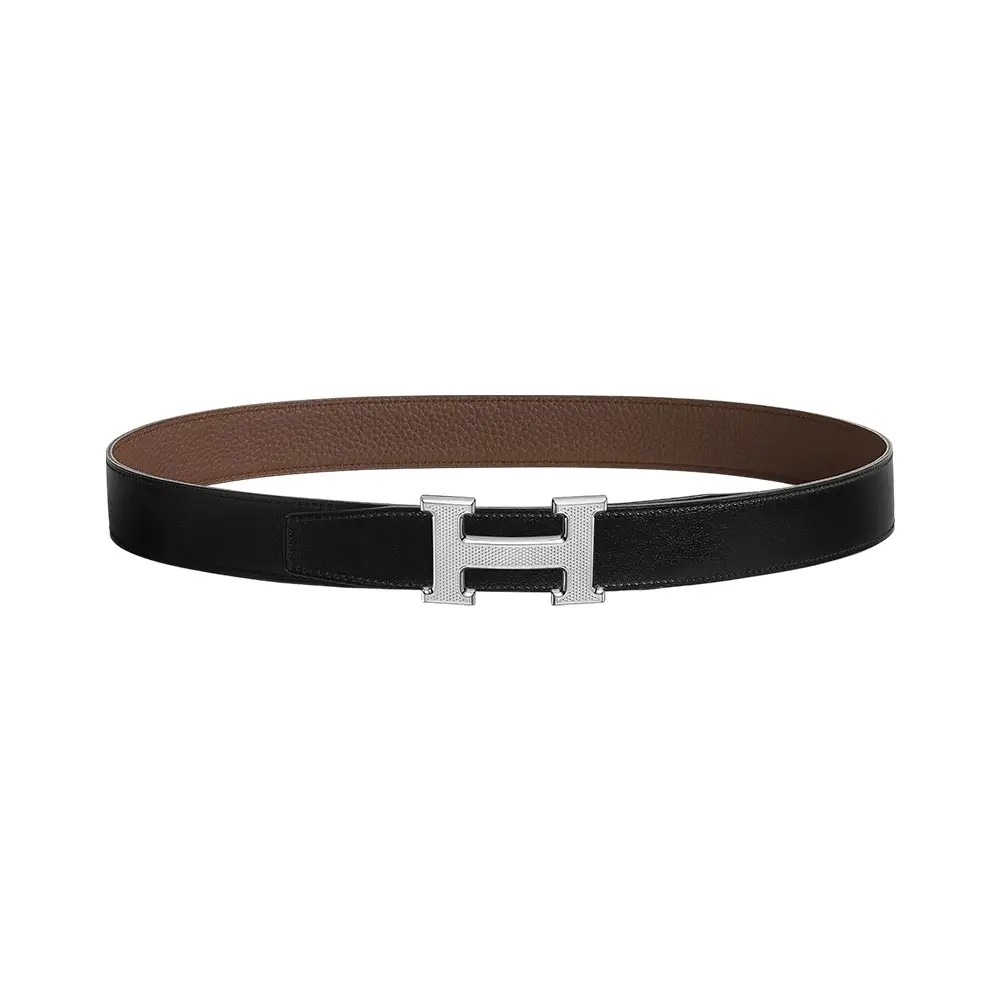 Constance Hermès Reversible Belt 38mm – Noir / Chocolat (Size 100) Hermes Black/Chocolate Chamonix and Togo Leather Constance  main image 3
