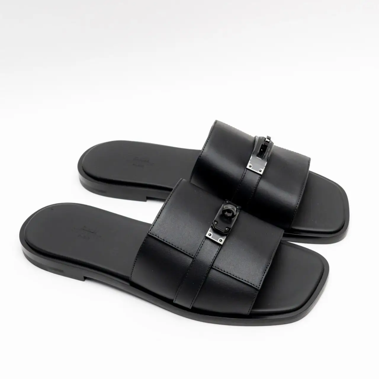 Hermes Men’s Gabriel Black Sandal Size 46 Size 12 / 12.5 7product-H231736ZH-02-Xms-2024  main image 3
