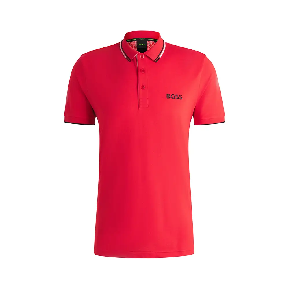 Hugo Boss Paddy Pro with Contrast Logo Polo Shirt Dark Blue –