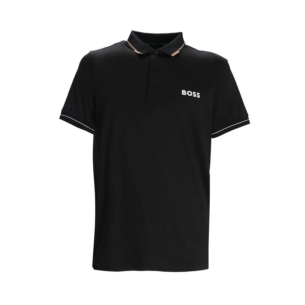 Hugo Boss Paul Pro Slim Fit Polo Shirt Black –
