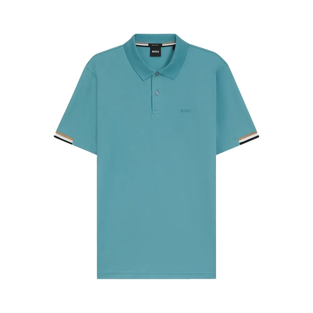 Hugo Boss Parlay 147 Regular Fit Polo Shirt Medium Green –