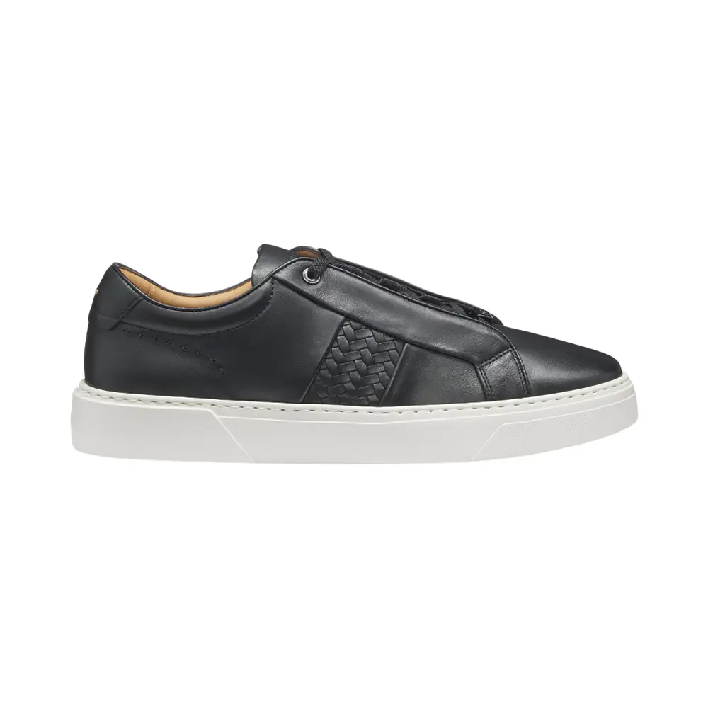 Hugo Boss Tenn Woven Detail Gary Sneakers Black – voilà.id