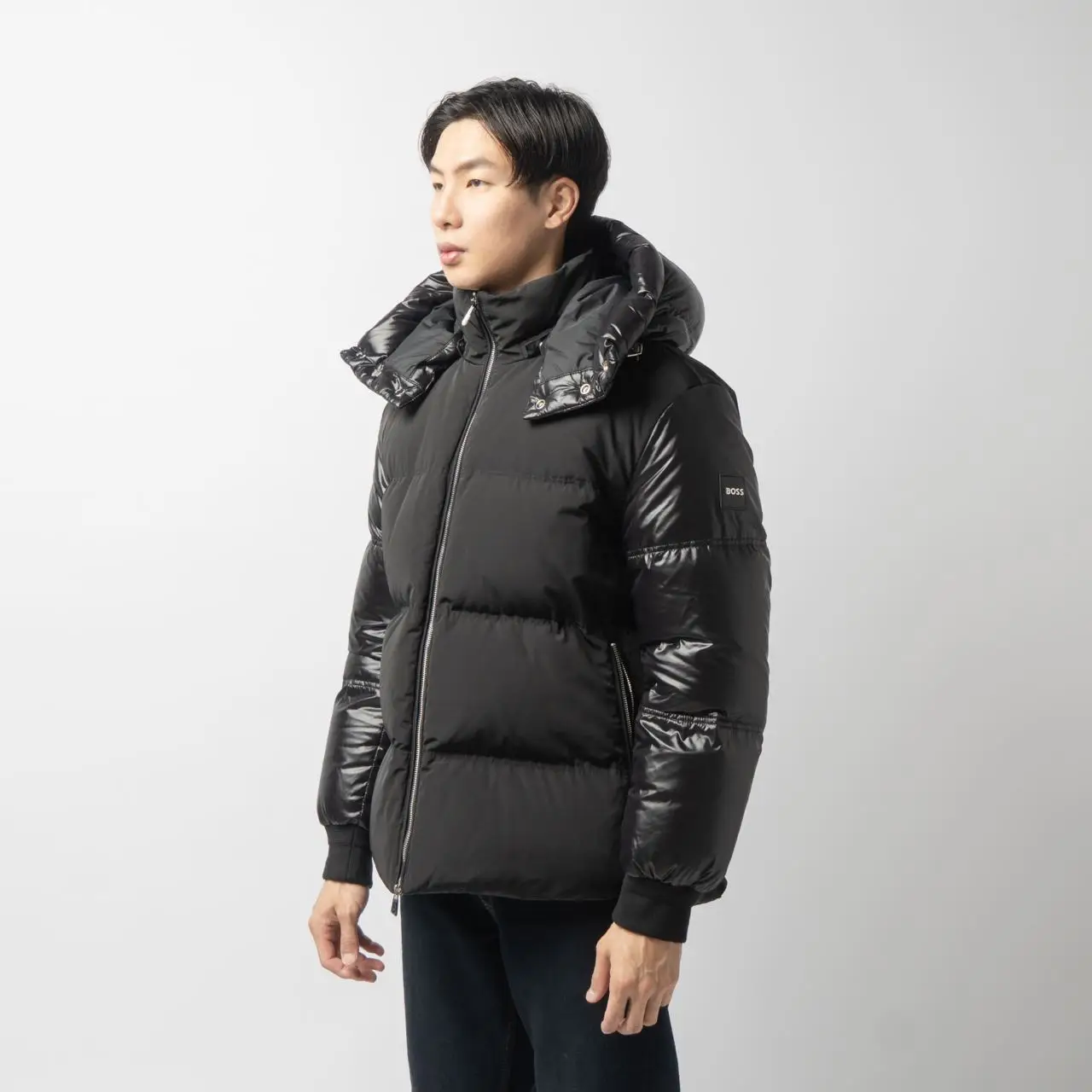 hugo boss down jacket men's