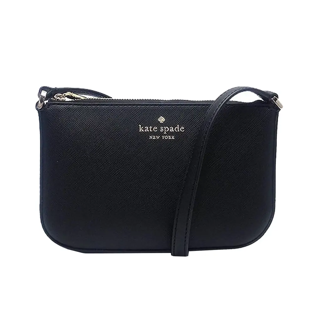 Schuyler Small Leather Crossbody Bag Black