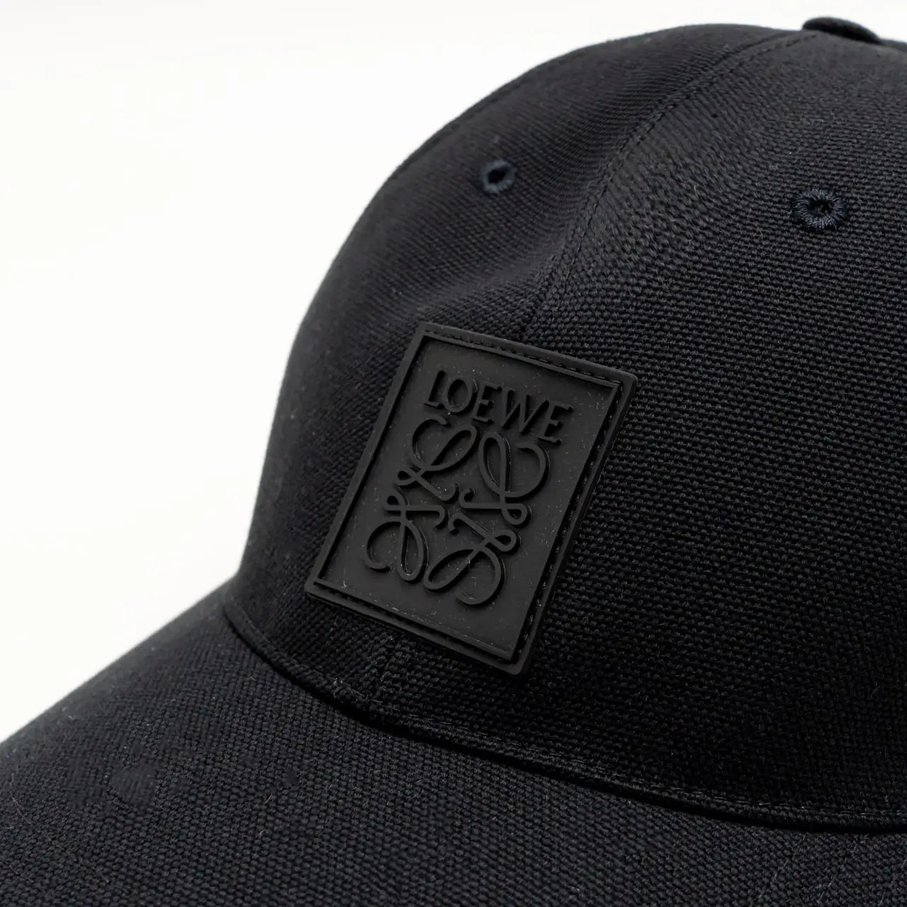 Loewe Anagram Patch Canvas Cap Black – voilà.id display picture 1