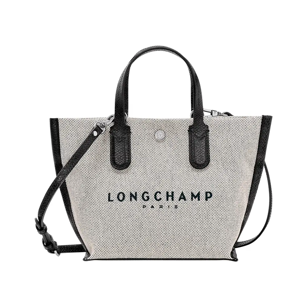 Longchamp Essential Canvas Extra Small Handbag Ecru –