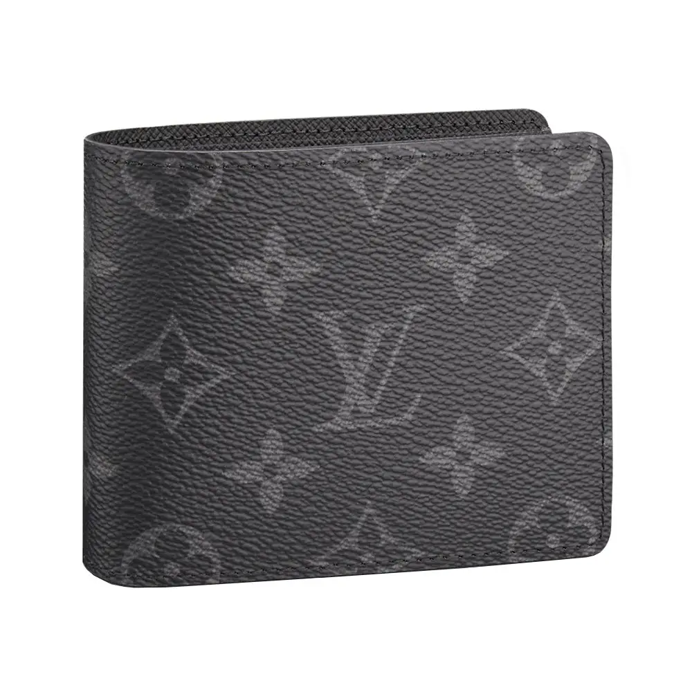 Louis Vuitton Slender Monogram Eclipse Wallet Black –