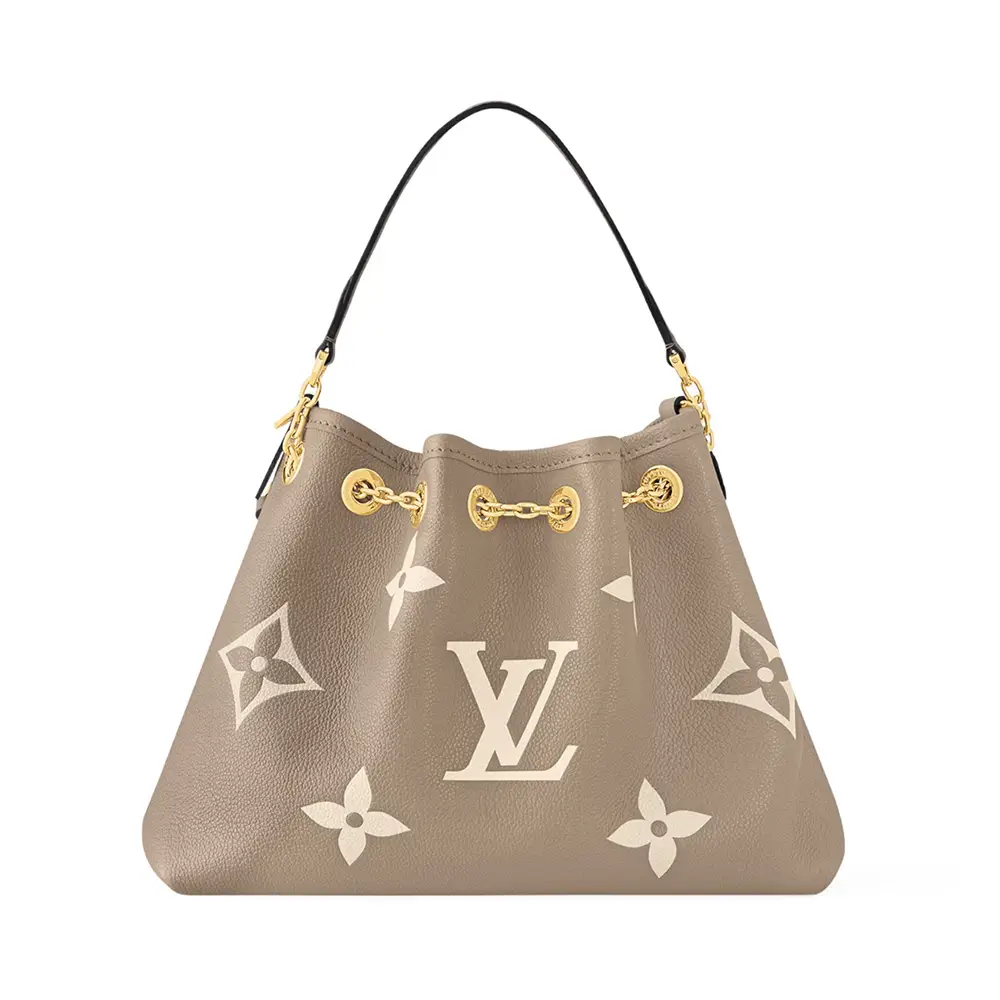 LV Bundle Bicolor Monogram Empreinte Leather Tourterelle Grey/Cream