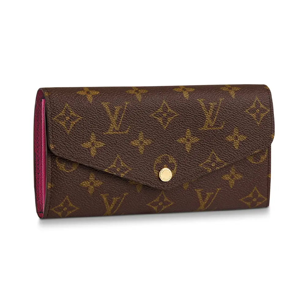 Louis Vuitton Sarah Wallet Monogram Fucshia – - Main Image
