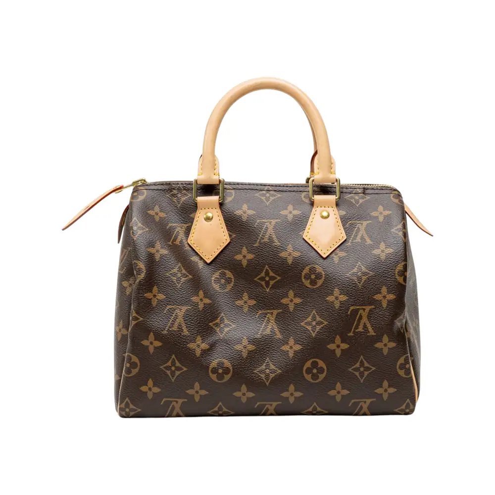 Speedy Bandoulière 25 Monogram Canvas City Bag Brown