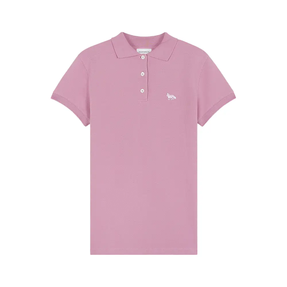 Maison Kitsunè Baby Fox Patch Regular Polo Shirt Hampton Blue