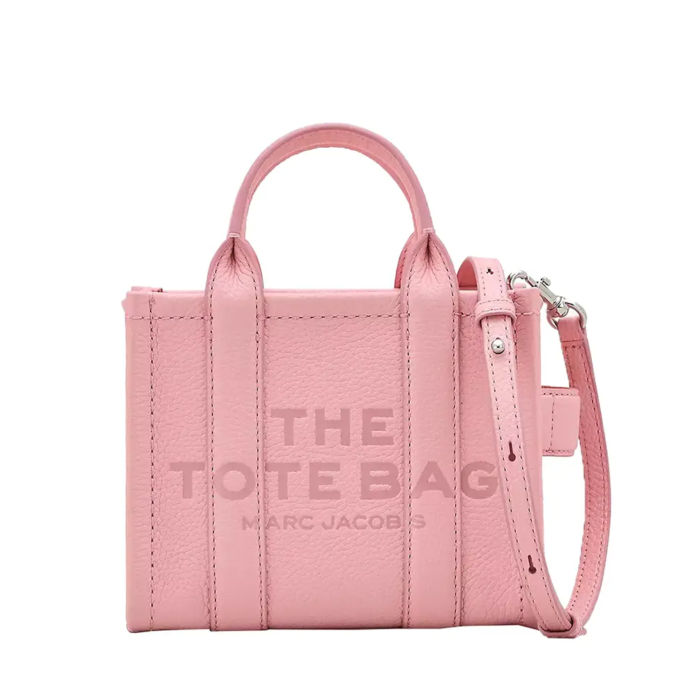 Marc Jacobs The Leather Mini Tote Bag Ribbon Pink – voilà.id Marc 
