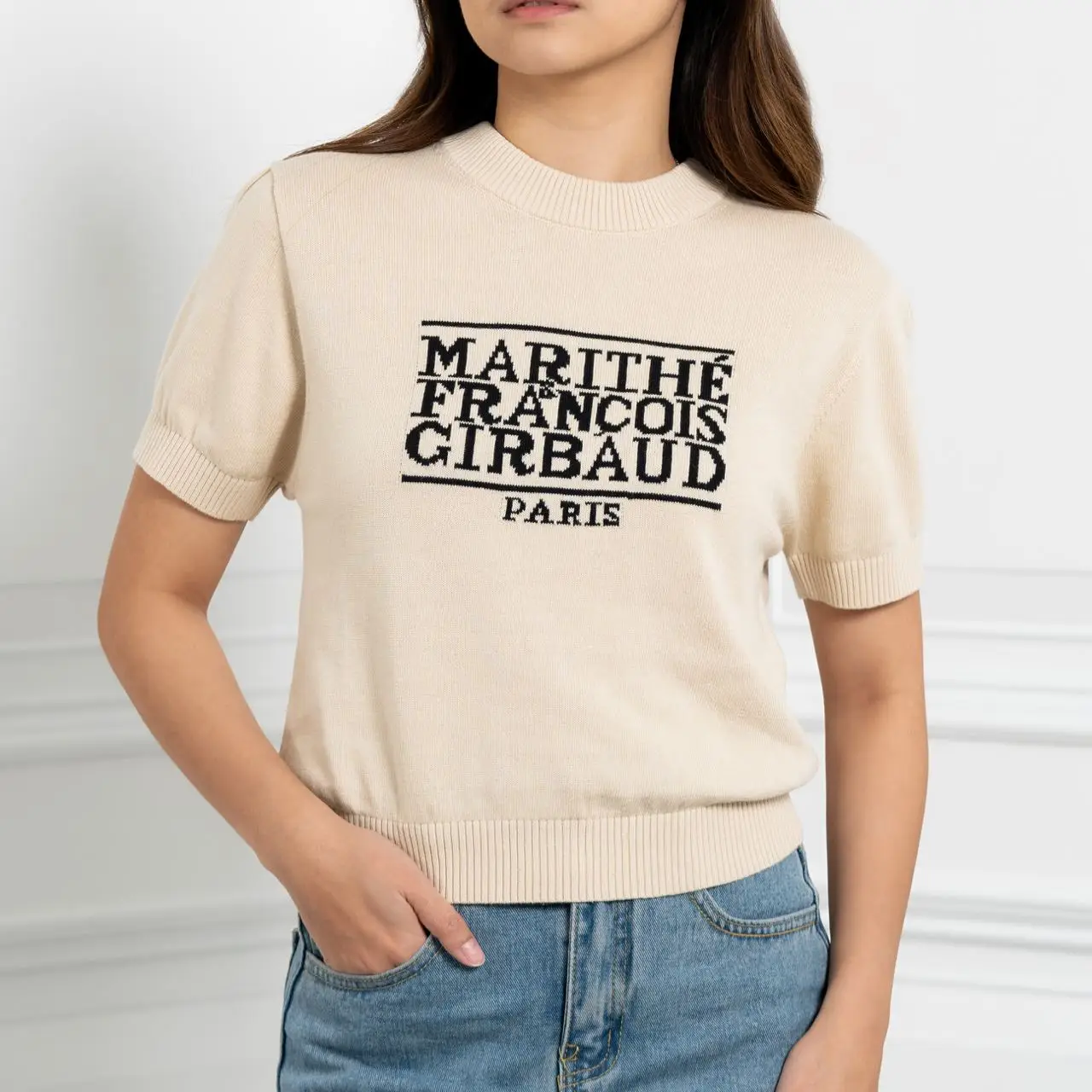 Marithe Francois Girboud ノースリTシャツ