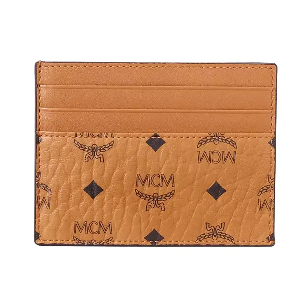 Portacarte MCM Originale In Visetos Nero - Nuovo Con Etichette