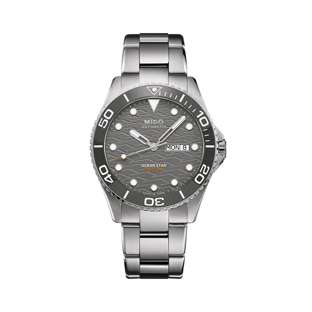 Mido Ocean Star 200C Men Automatic Green Dial Stainless Steel