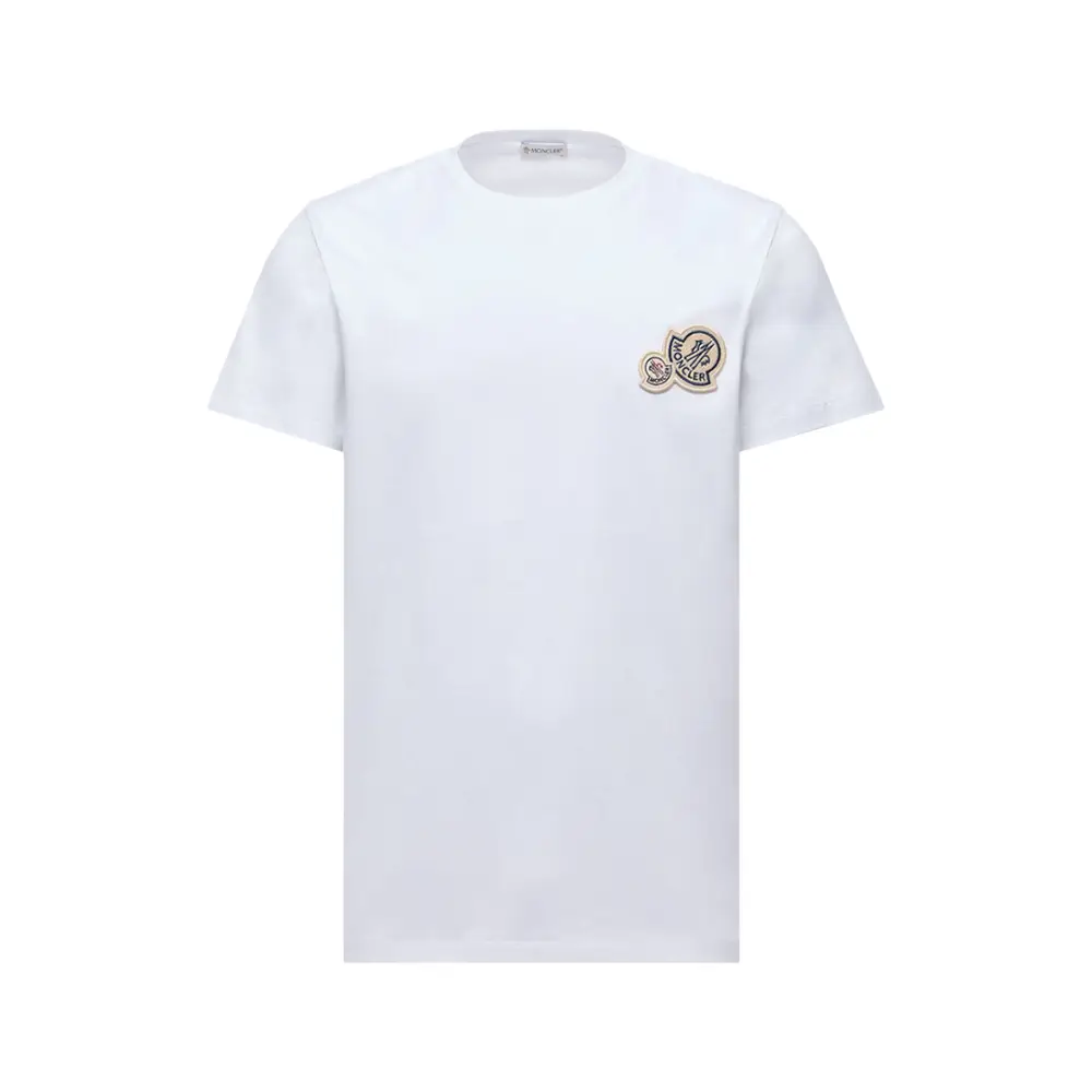 Printed Logo Cotton T-Shirt White