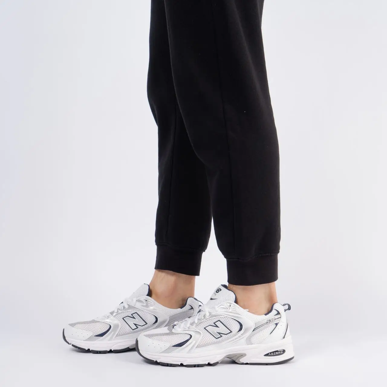 New Balance 530 White Silver Navy Men – voilà.id