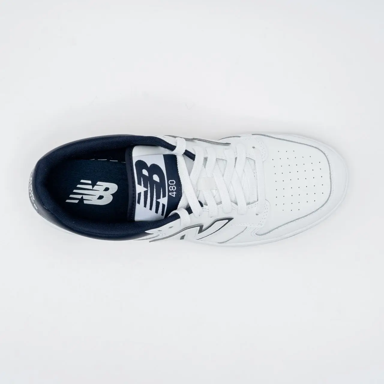 New Balance 480 White Navy Men –