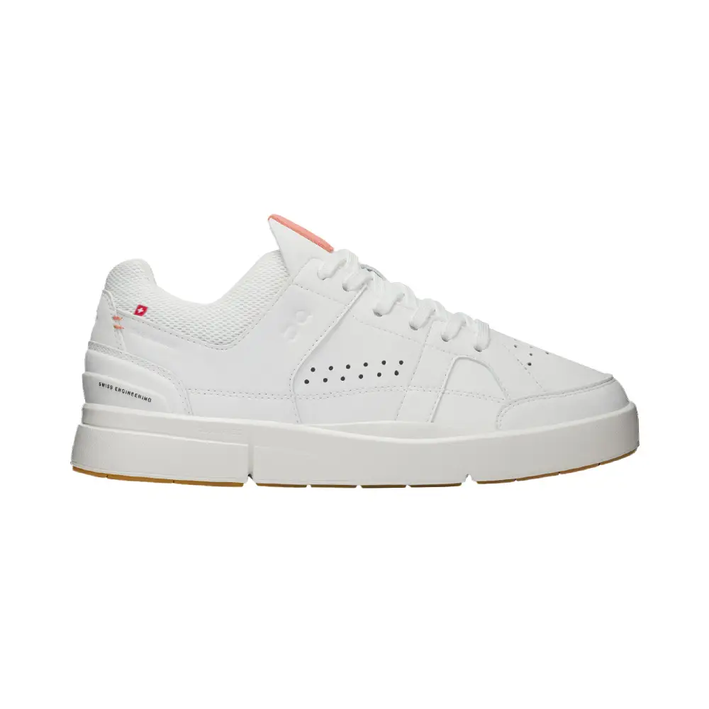 The Roger Clubhouse Low Top Sneakers White Flamingo Women