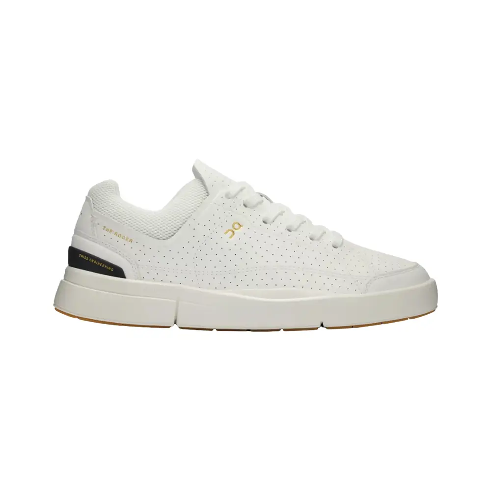 The Roger Centre Court Sneakers White Black Women