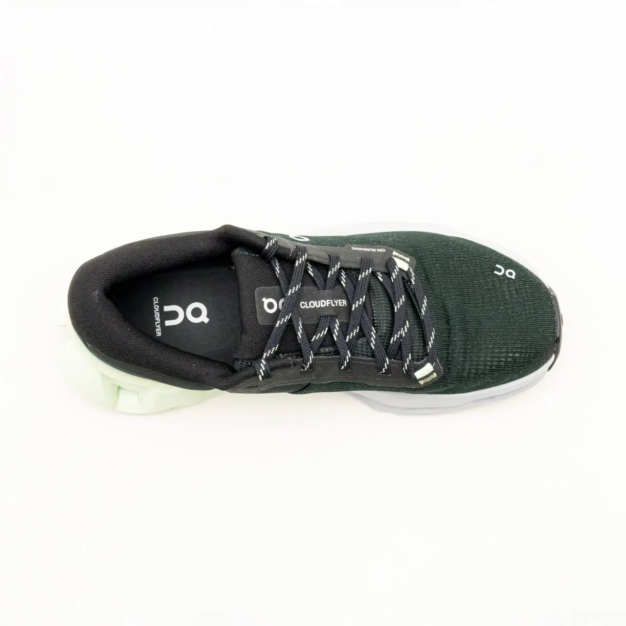 On Running Cloudflyer 5 Sneakers Men\'s 9.5 Jungle Green Lima Stable Road Run Cloudflyer 5 (jungle/lima) On 10 (43) New | Mercari main image 2