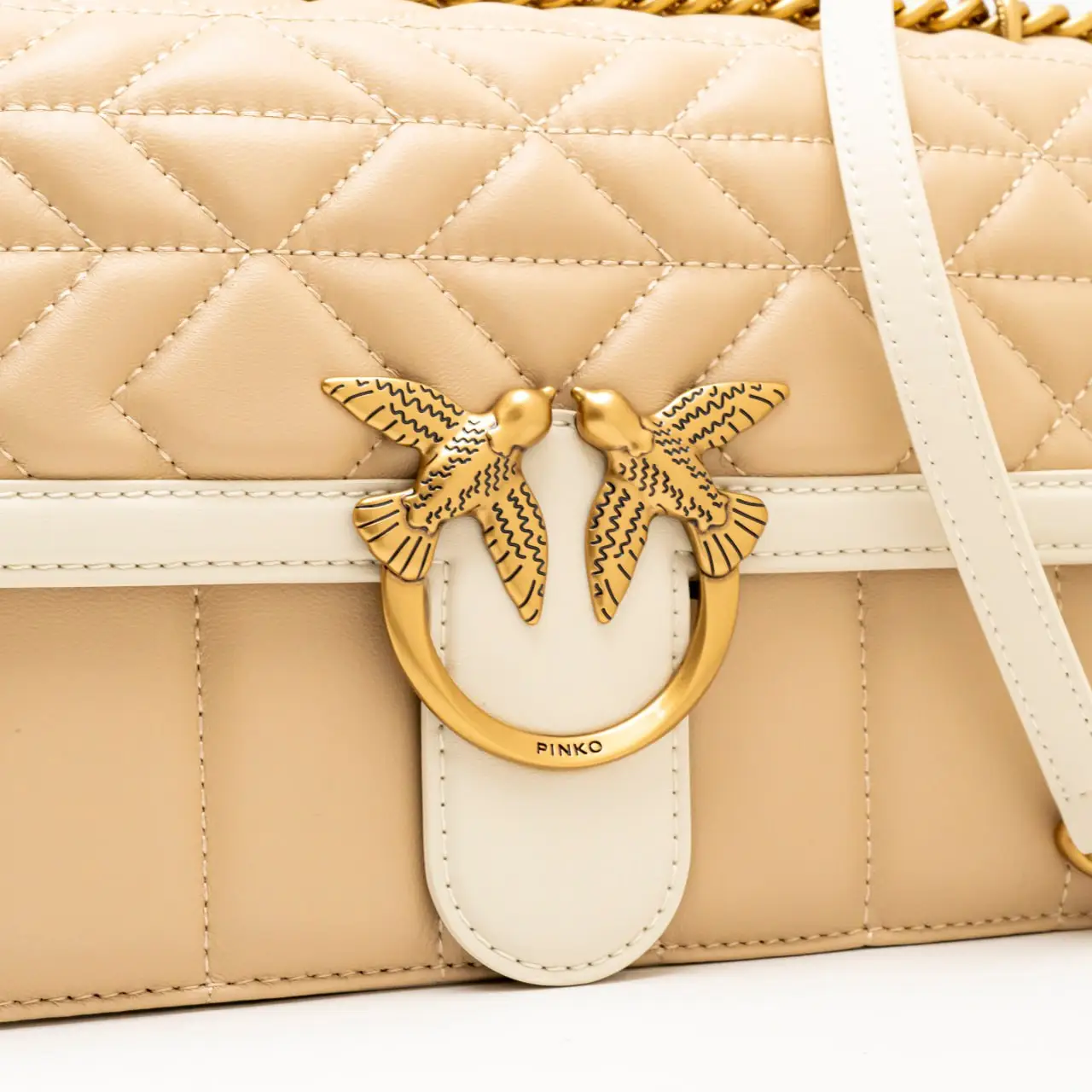 Nappa Chevron Pinko Love Bag Mix In Nappa Trapuntata Borsa Pinko