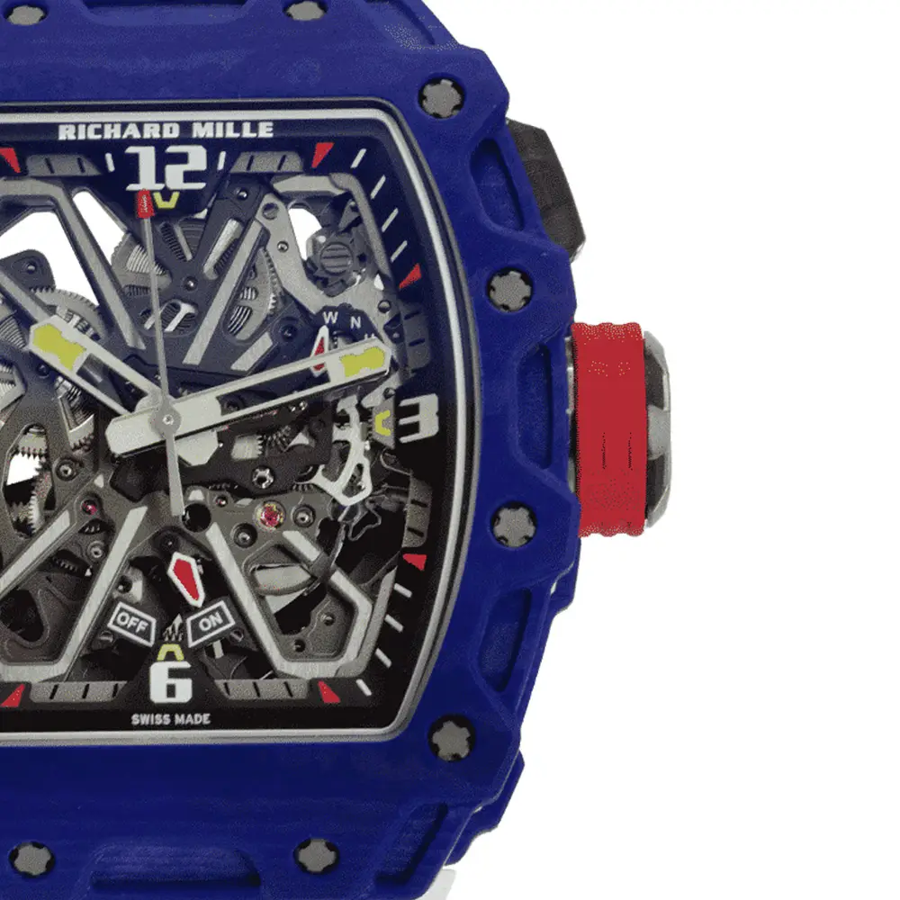 Richard Mille Automatic Butterfly 43 RM 35-03 Blue Carbon White