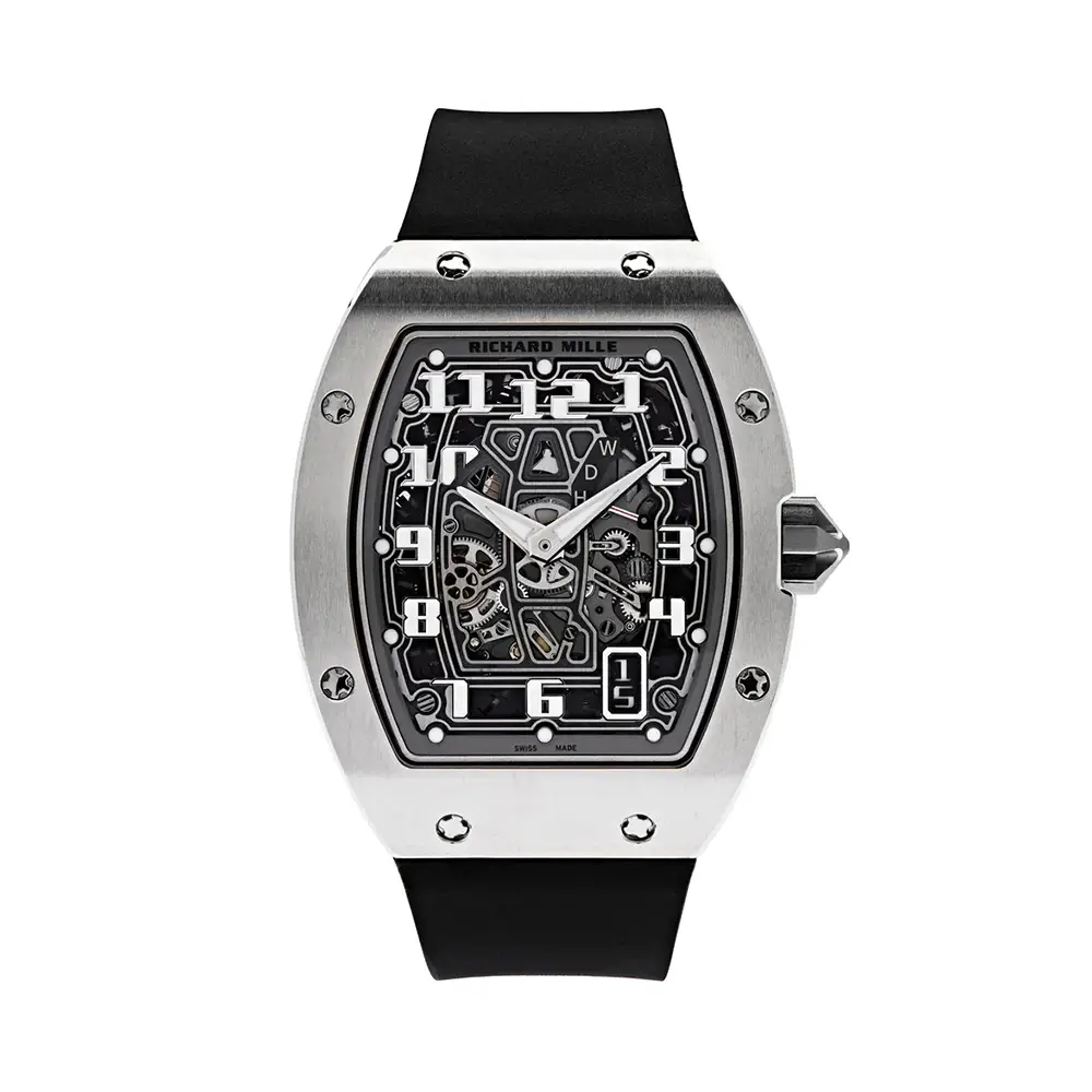 Richard Mille Automatic Extra Flat 38 RM 67-01 Titanium Rubber