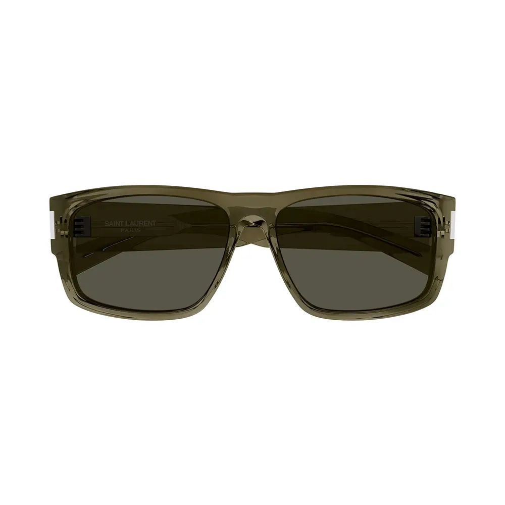? AUTHENTIC Saint Laurent SL 689 Square Sunglasses – Transparent Grey saint-laurent-sl-689-square-  main image 2