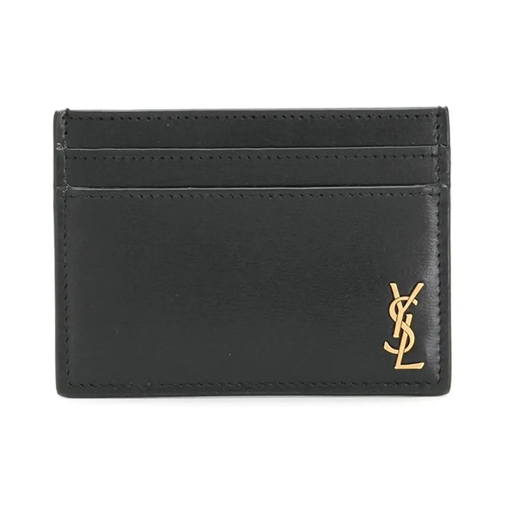 Yves Saint Laurent embroidery cardcase（Shop Saint Laurent 