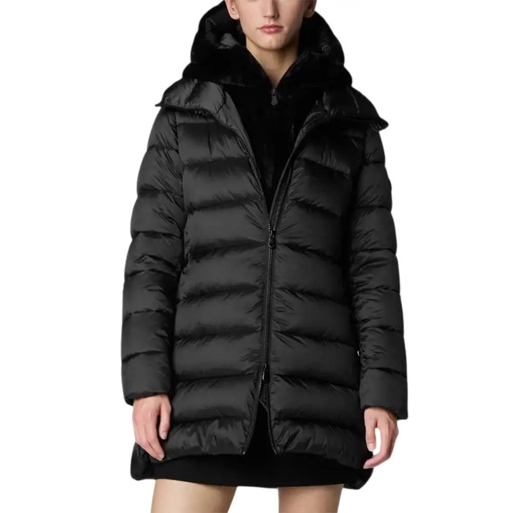 Save The Duck Matilda Hooded Coat Black –