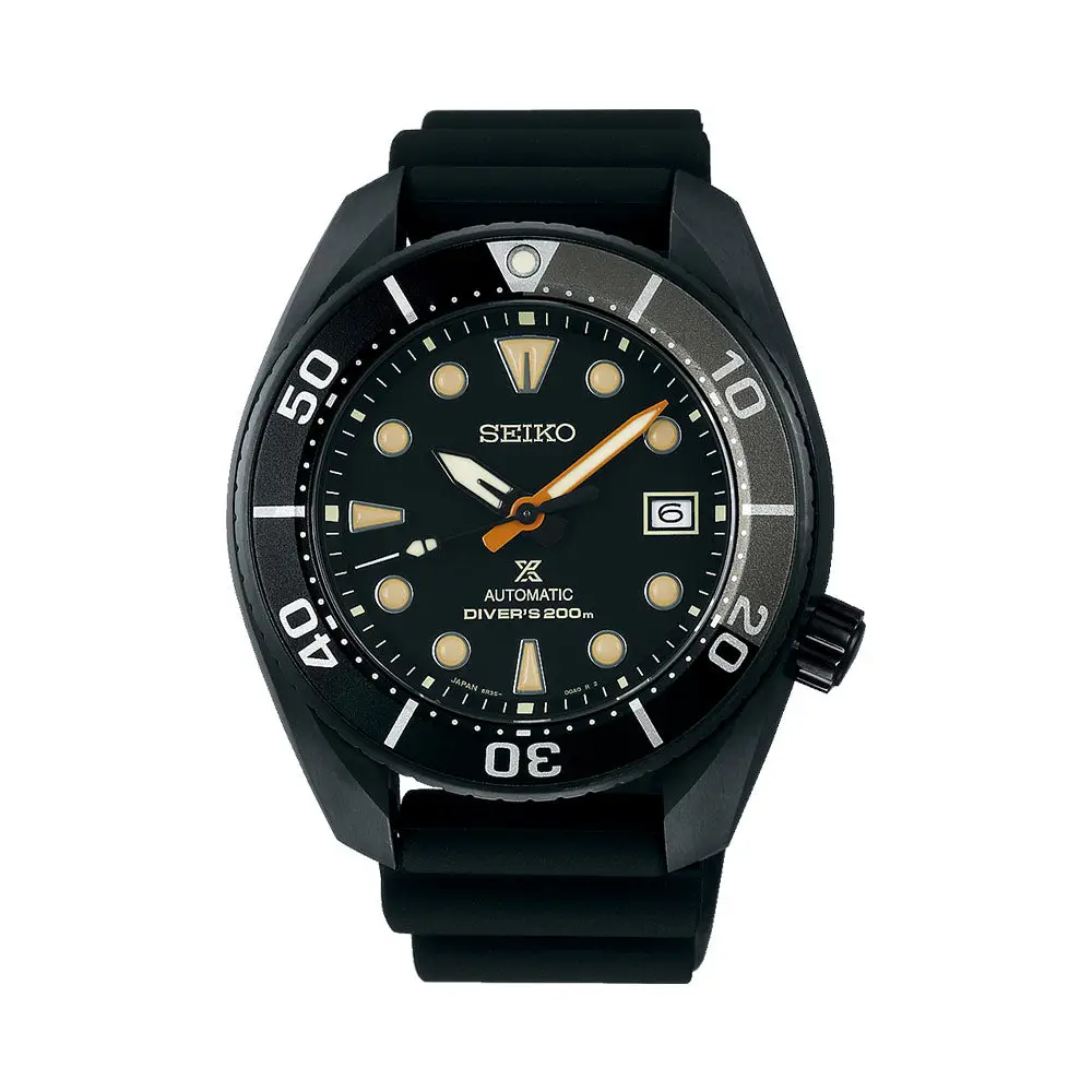 Seiko Prospex Automatic Black Series Divers 200M Water Resistance