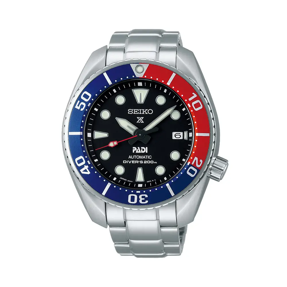 Seiko Prospex SPB181J1 PADI Automatic Divers 200M Black Dial