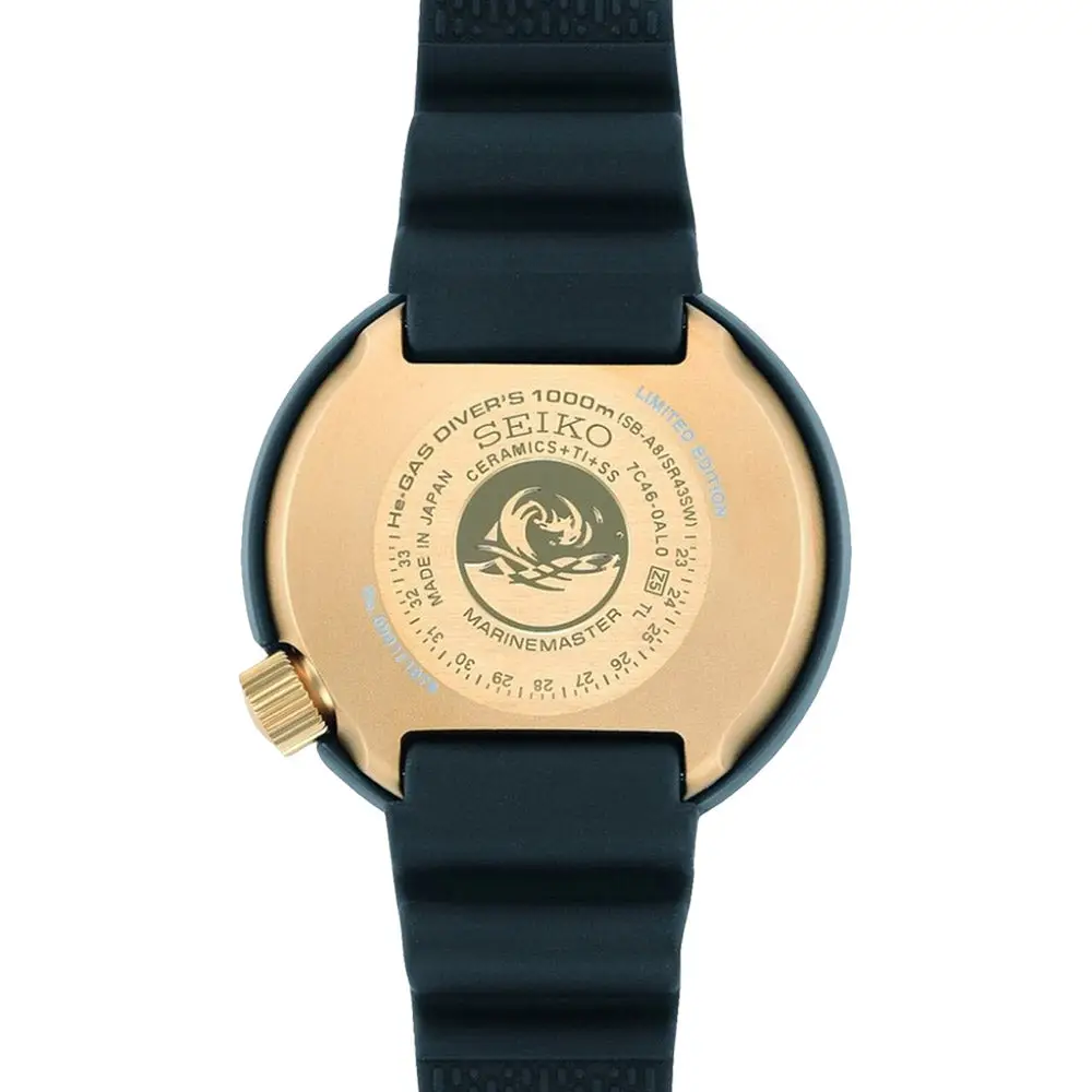 Seiko Prospex Sea Baselworld 2018 Black Dial 1000M Water