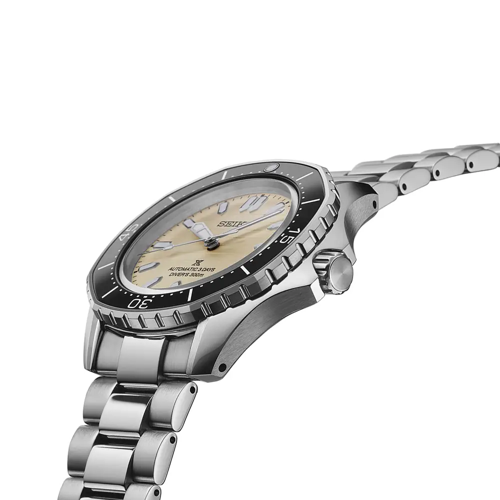 Seiko Prospex SPB481J1 Octagonal Bezel Ivory Beige Dial Stainless