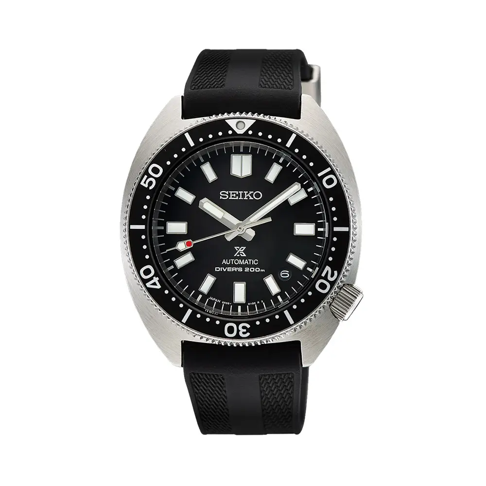 Prospex SPB317J1 Heritage Turtle 1968 Re-Interpretation Automatic Divers  Black Rubber Strap