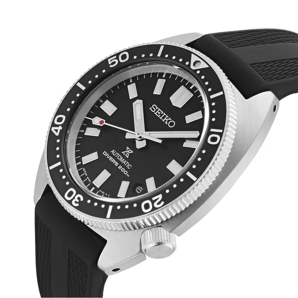 Prospex SPB317J1 Heritage Turtle 1968 Re-Interpretation Automatic Divers  Black Rubber Strap