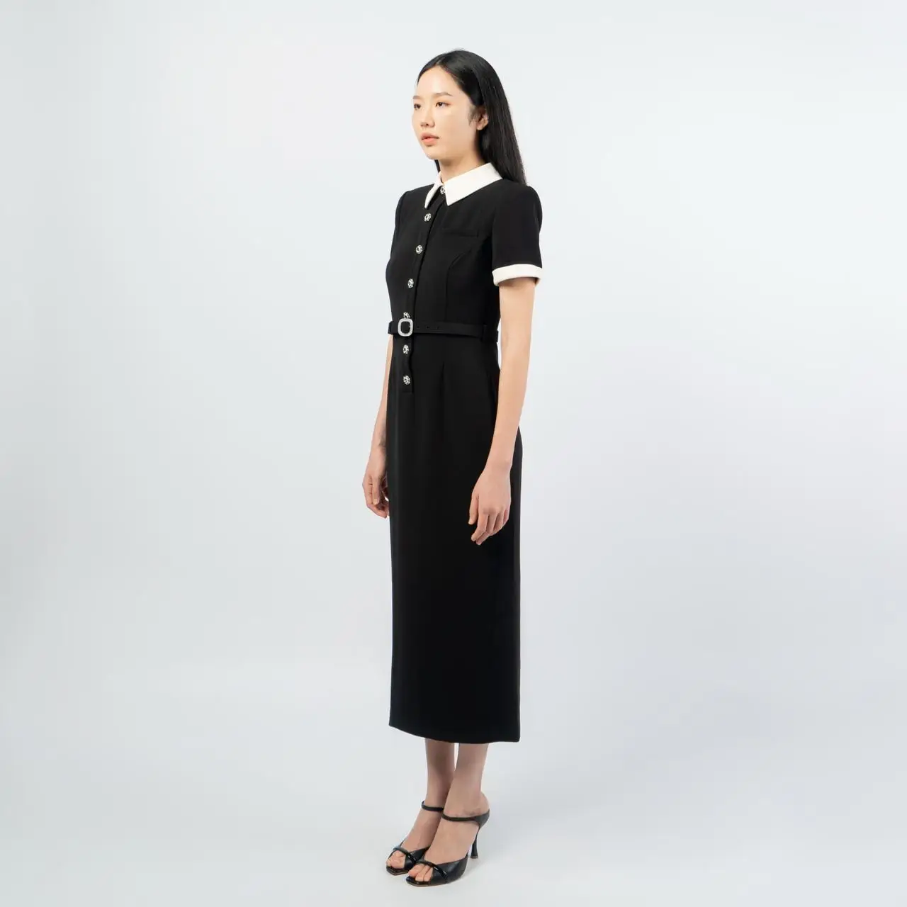 slim fit dress slacks SHEWEARSSUGAR Secretary Dress | Dress Wanita | Dress Pendek