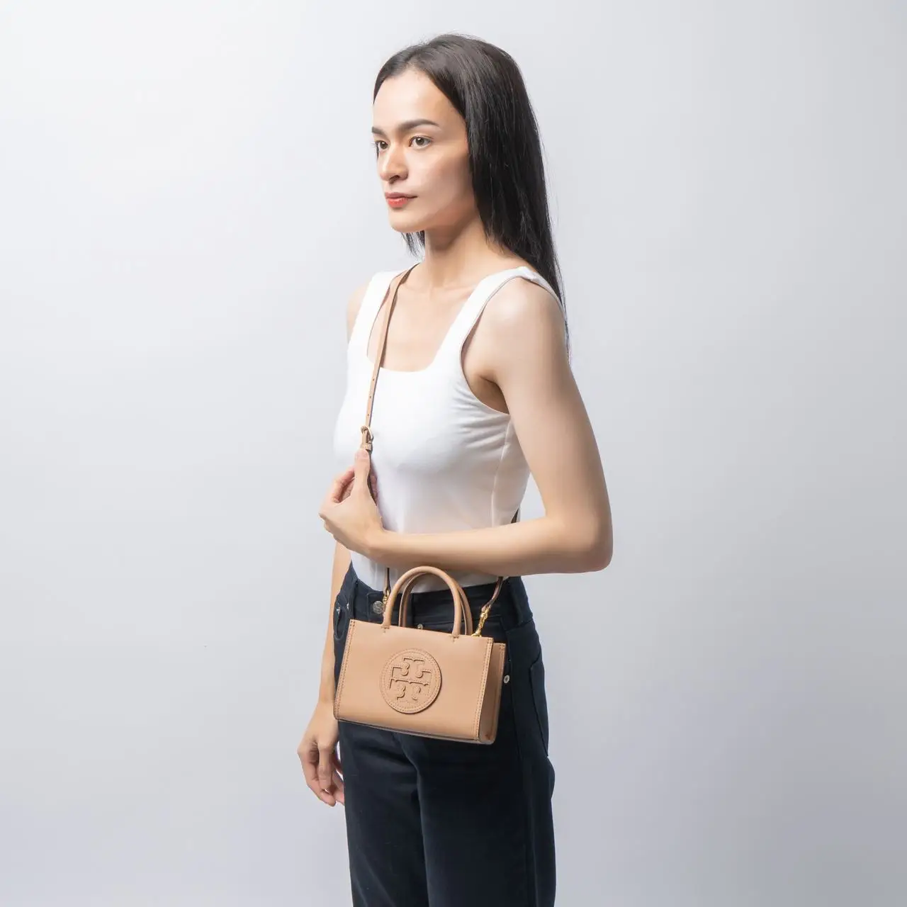 Tory Burch Ella Eco Tote Bag Mini Wickerwork – voilà.id