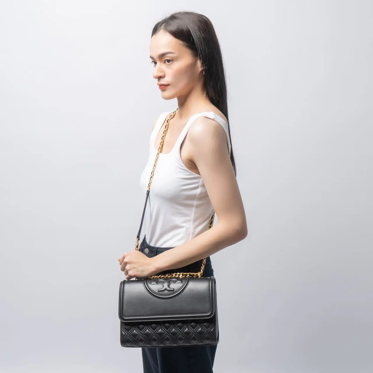 Tory Burch Fleming Medium Tb Soft Fleming Tory Burch Fleming  display picture 1