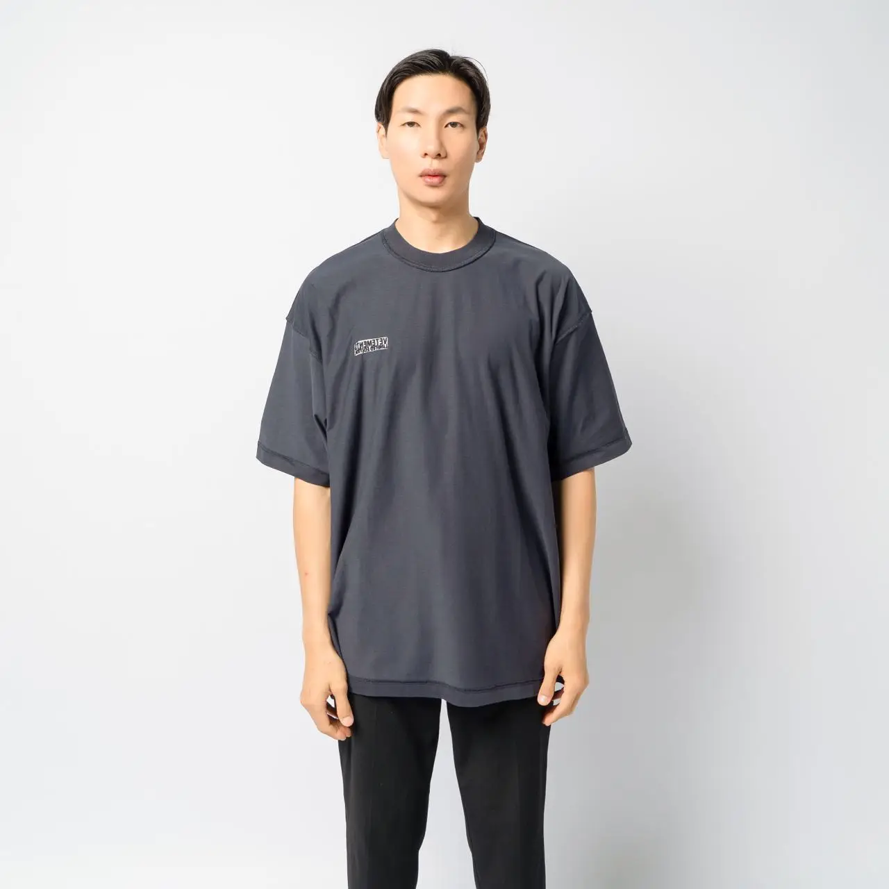 Vetements Inside Out T-Shirt Navy – voilà.id