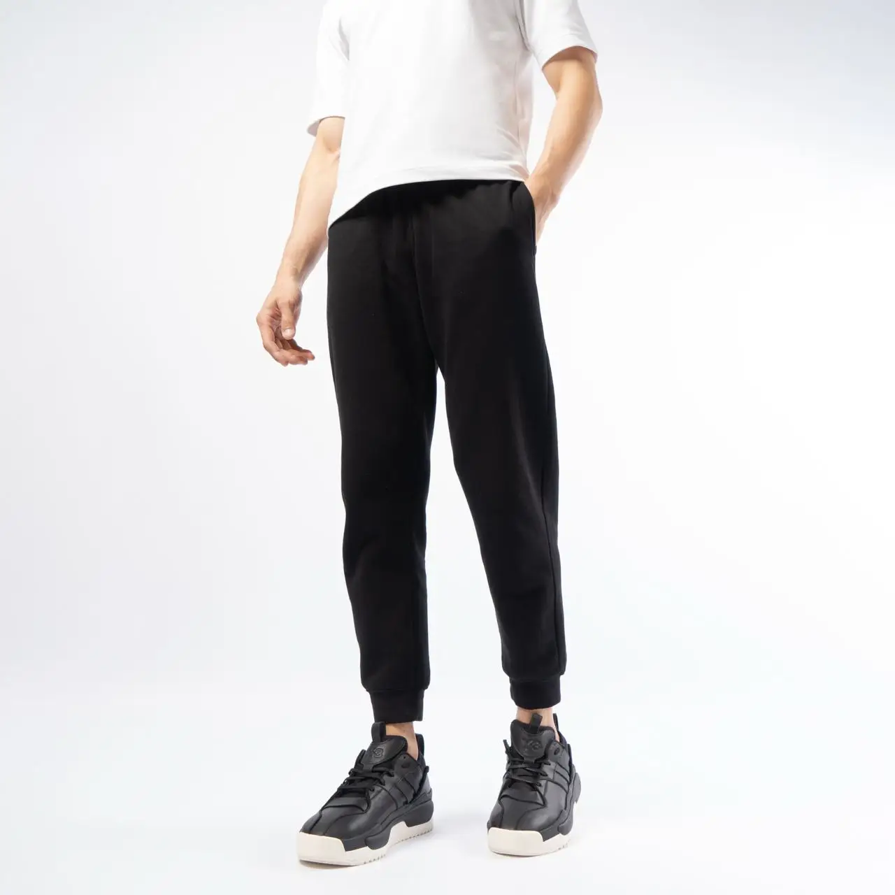 adidas gazelle silver green womens ADIDAS Y-3 Centennial Low Black/Off White main image 1