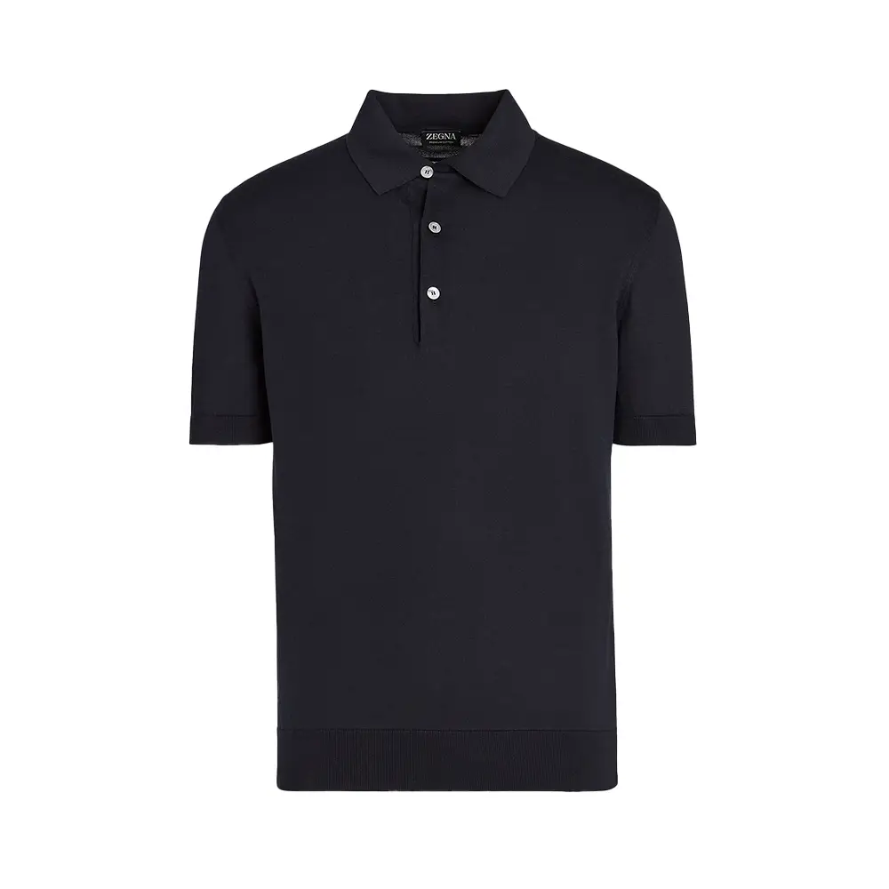 Ermenegildo 抜け出さ Zegna Napoli CoutureポロセーターDB