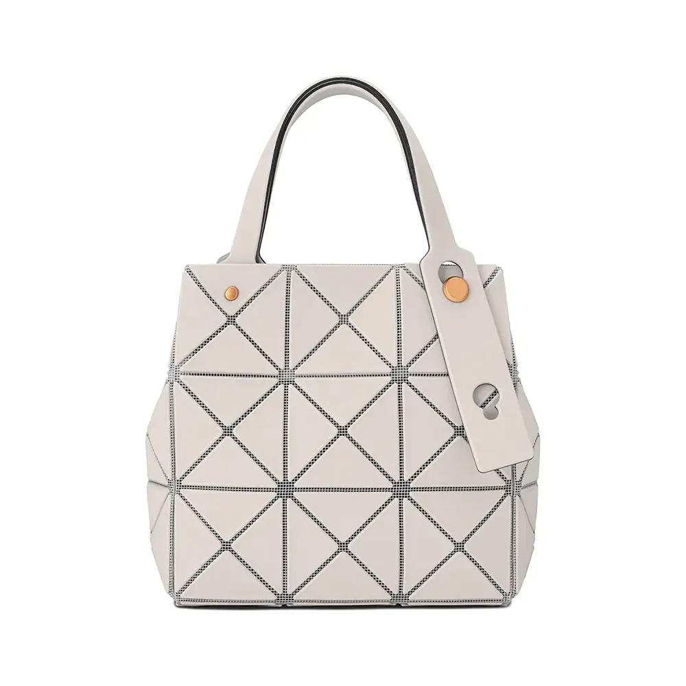 Bao Bao Issey Miyake Carat Small Handbag Beige – voilà.id