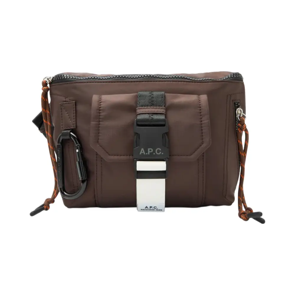 Bally Bollis Monogram Large Clutch Bag Brown – voilà.id