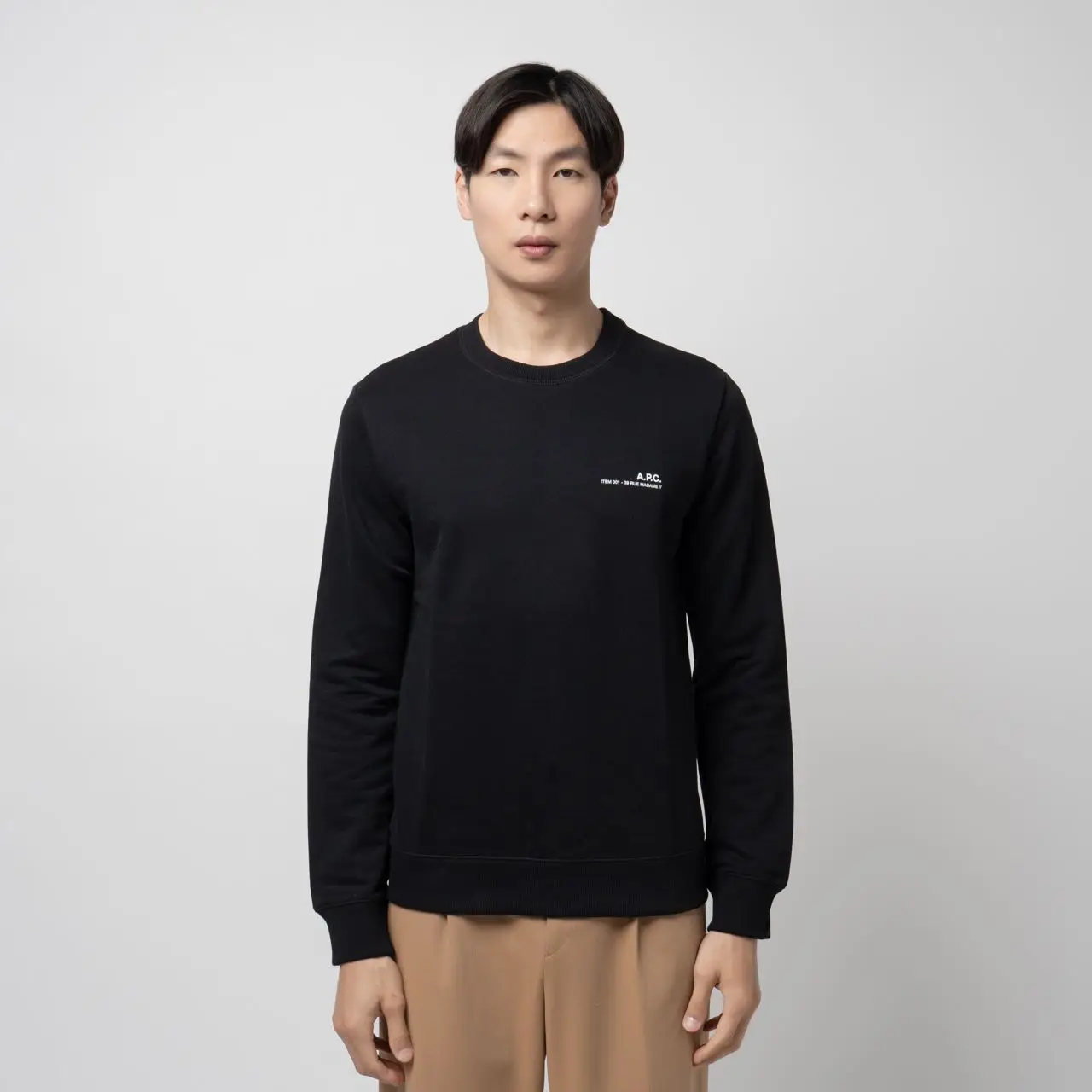Apc black sweatshirt hotsell