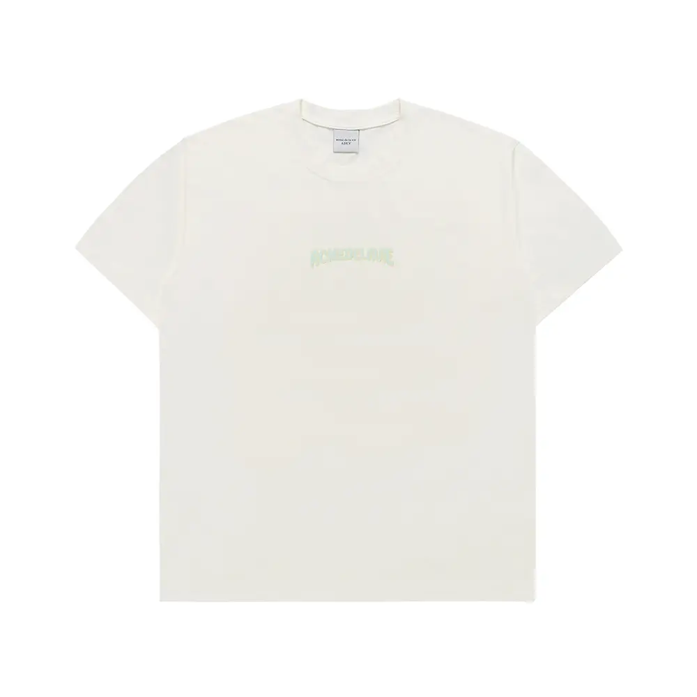 MLB NY Yankees Denimlike Monotive Oversized T-Shirt Ivory