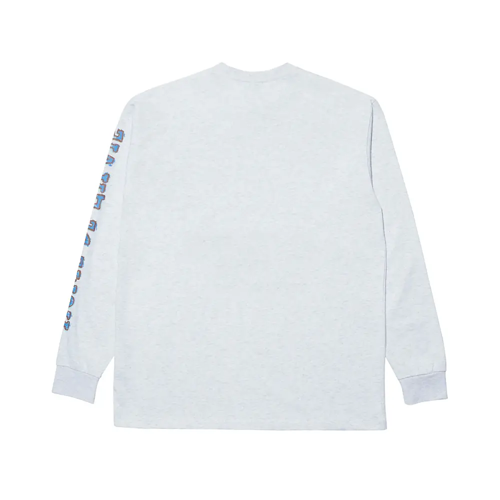 ★人気★【acme'delavie】★CRAYON LOGO LONG SLEEVE T-SHIR.T★ acmé de la vie Crayon Logo Long Sleeve T-Shirt Melange